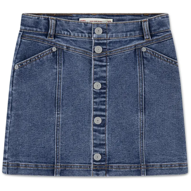 Levi's Rodeo Button Front Skirt 1