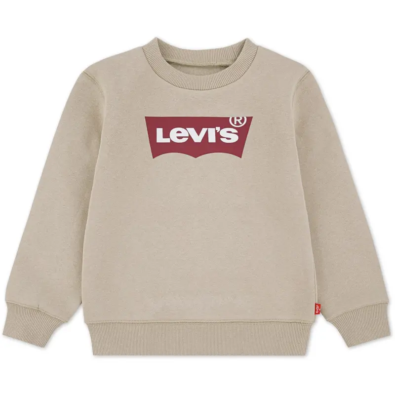 Levi's White Pepper Batwing Crewneck Sweatshirt 1