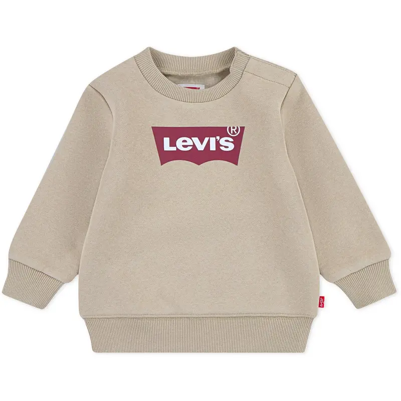 Levi's White Pepper Batwing Crewneck Sweatshirt 1