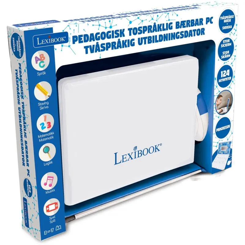 Lexibook Power Kid® Educational Laptop – 62 Activities (Dk/No) 1