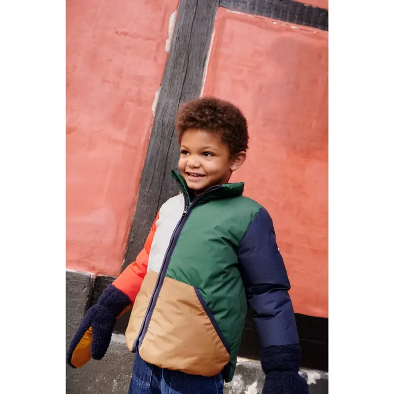 Liewood Apple Red Multi Mix Brantley Jacket 2