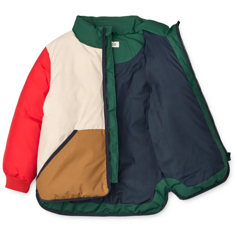 Liewood Apple Red Multi Mix Brantley Jacket 6