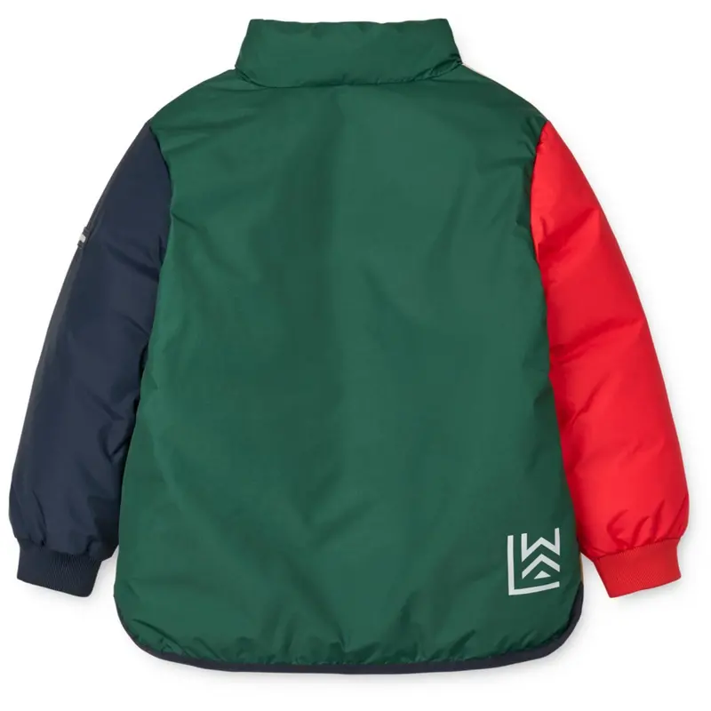 Liewood Apple Red Multi Mix Brantley Jacket 7