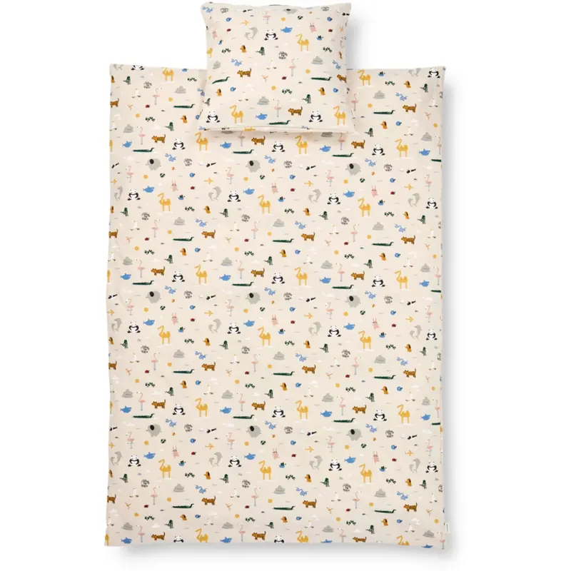 Liewood Around The World / Sandy Ingeborg Junior Printed Bedding 1