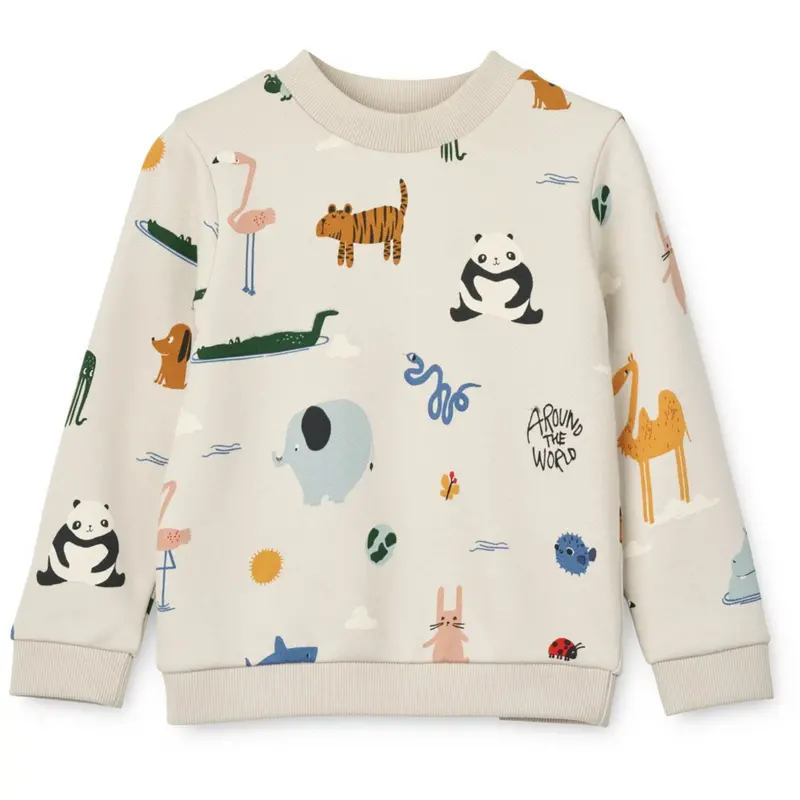 Liewood Around The World / Sandy Thora Printed Sweatshirt 1