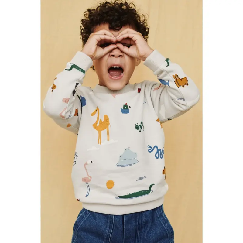Liewood Around The World / Sandy Thora Printed Sweatshirt 2