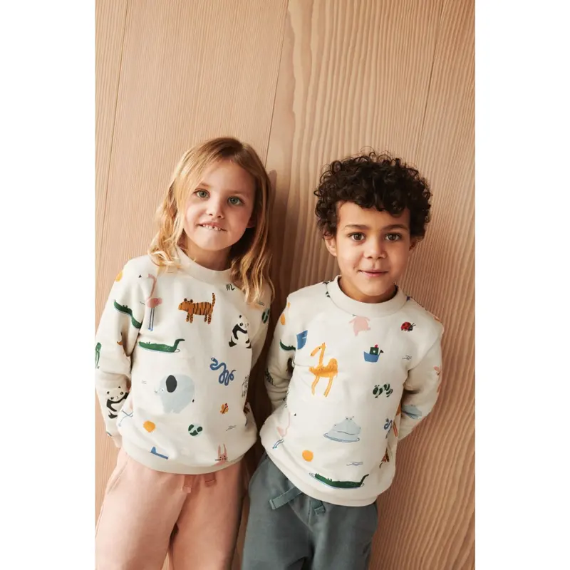 Liewood Around The World / Sandy Thora Printed Sweatshirt 3