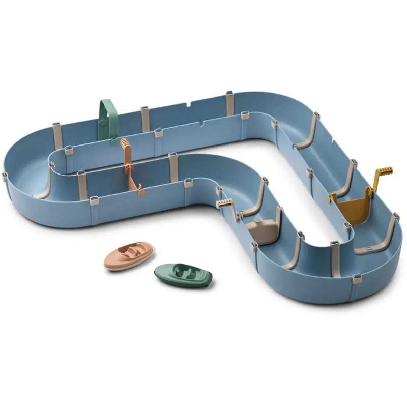 Liewood Beach Blue / Multi Mix Cassian Waterway 1
