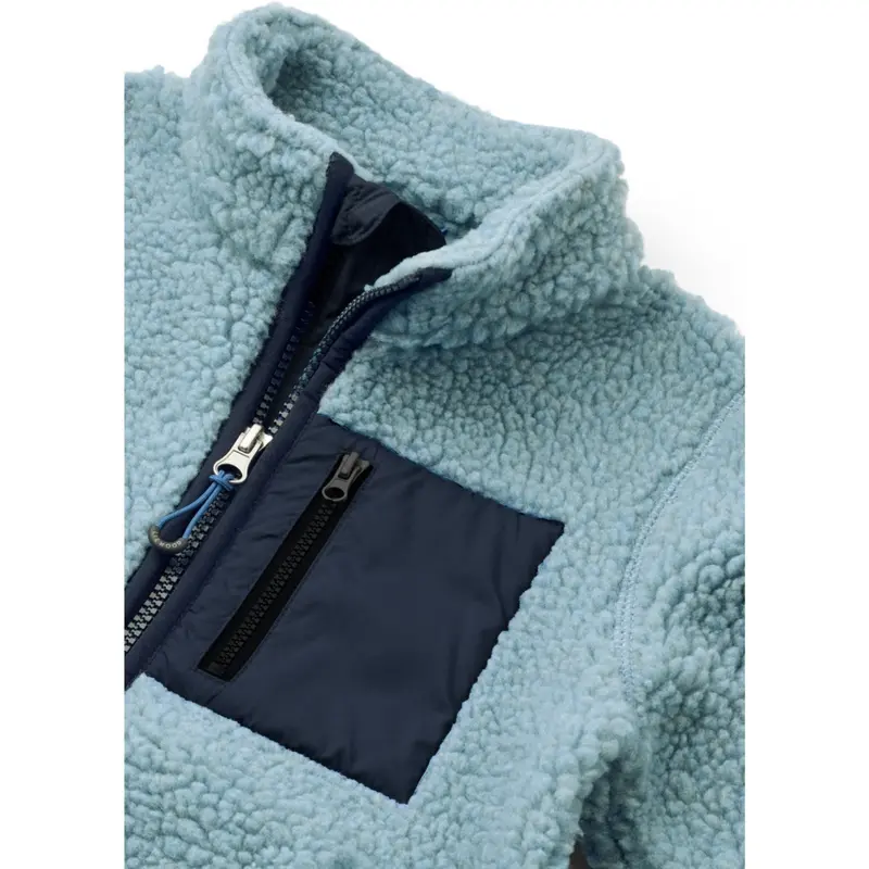 Liewood Beach Blue Nolan Pile Jacket 3
