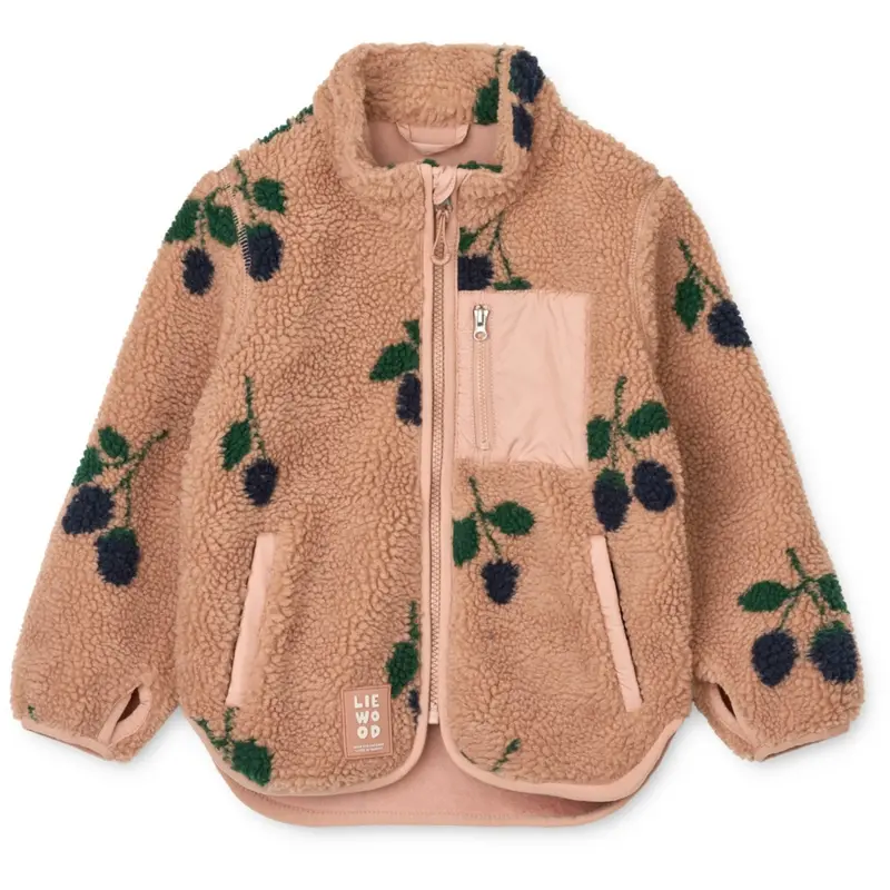 Liewood Berry / Pale Tuscany Nolan Pile Jacket 1