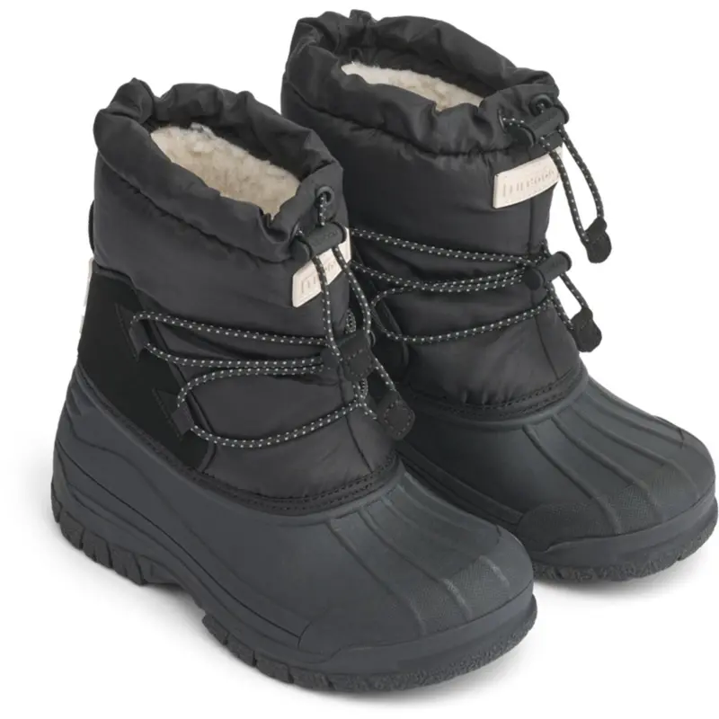 Liewood Black Ania Winter Boot 1