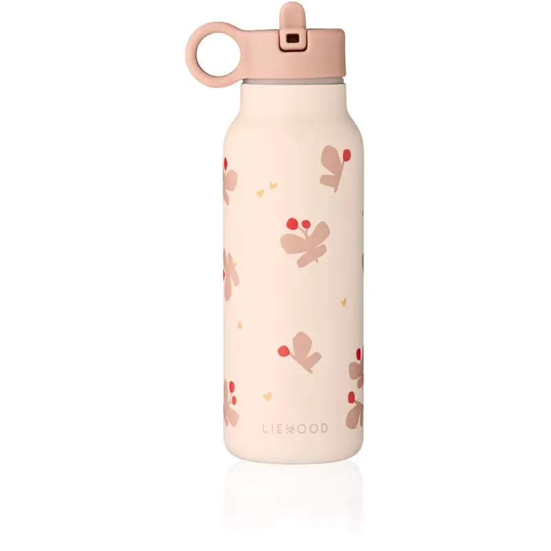 Liewood Butterfly / Apple Blossom Falk Water Bottle 350 Ml 1