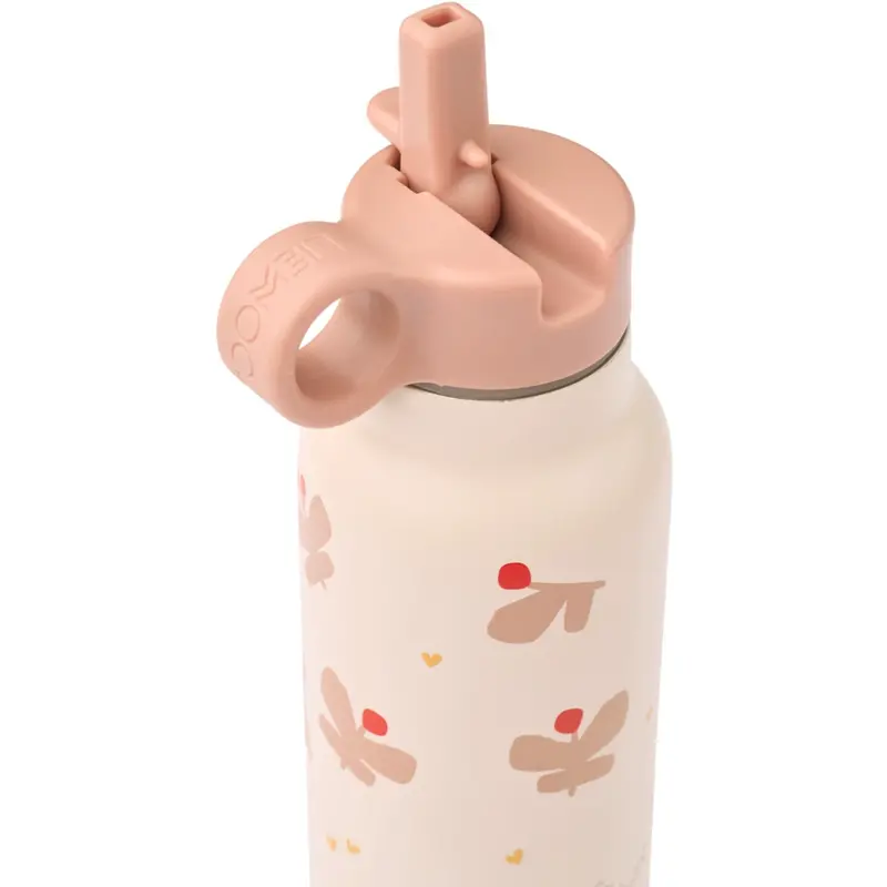 Liewood Butterfly / Apple Blossom Falk Water Bottle 350 Ml 2