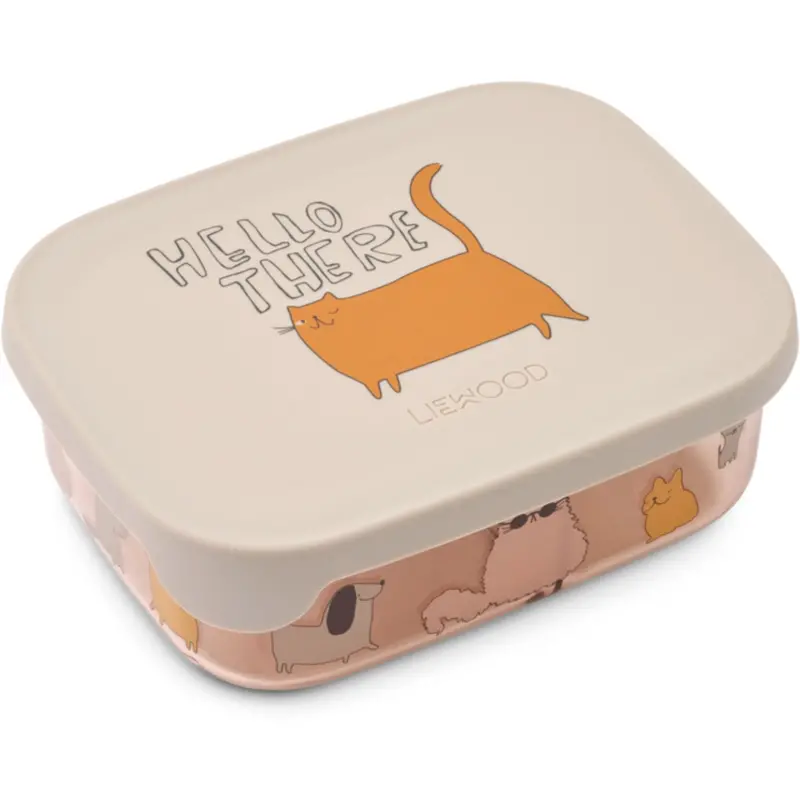 Liewood Cats And Dogs / Sandy Arthur Tritan Lunchbox 1