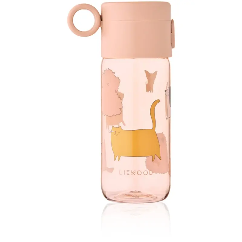 Liewood Cats And Dogs / Sandy Clemence Tritan Bottle 350 Ml 1