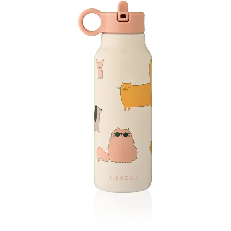 Liewood Cats And Dogs / Sandy Falk Water Bottle 350 Ml 1