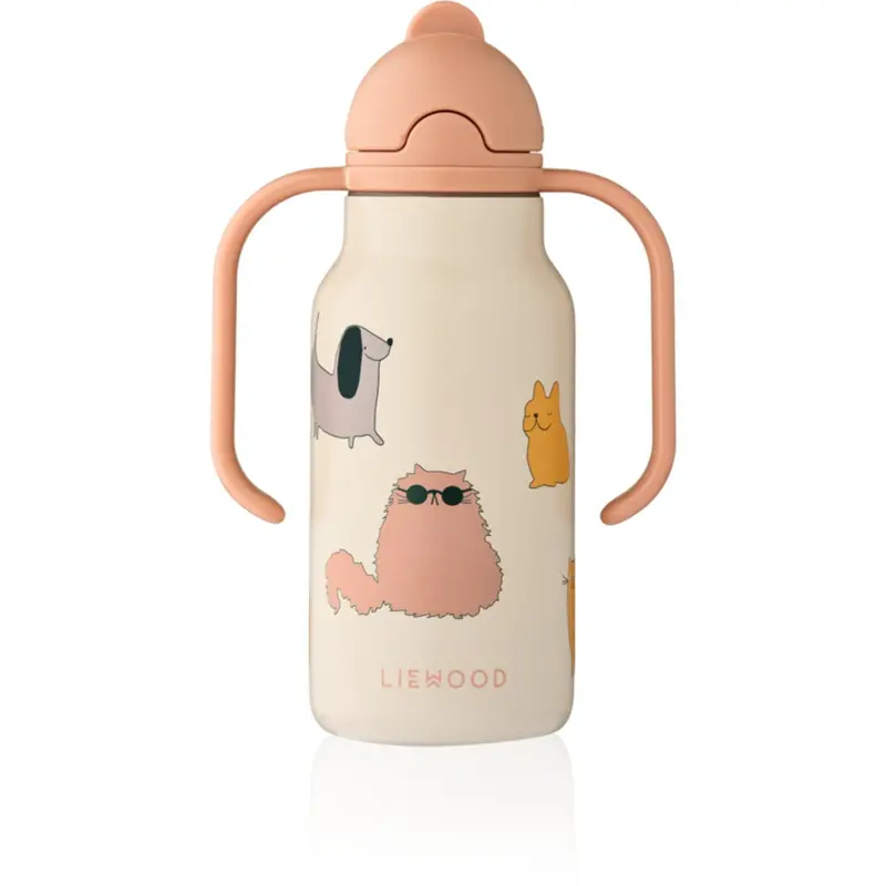 Liewood Cats And Dogs / Sandy Kimmie Water Bottle 250 Ml 1