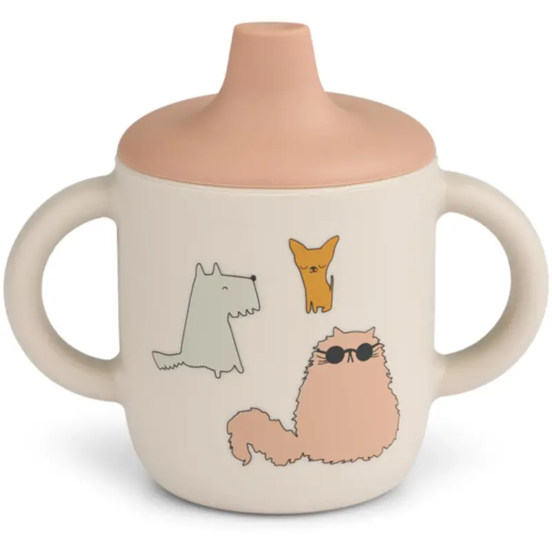 Liewood Cats And Dogs / Sandy Neil Sippy Cup 1