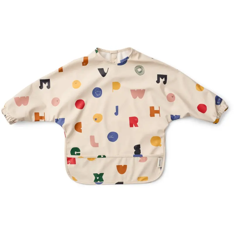 Liewood Characters / Sandy Merle Printed Cape Bib 1