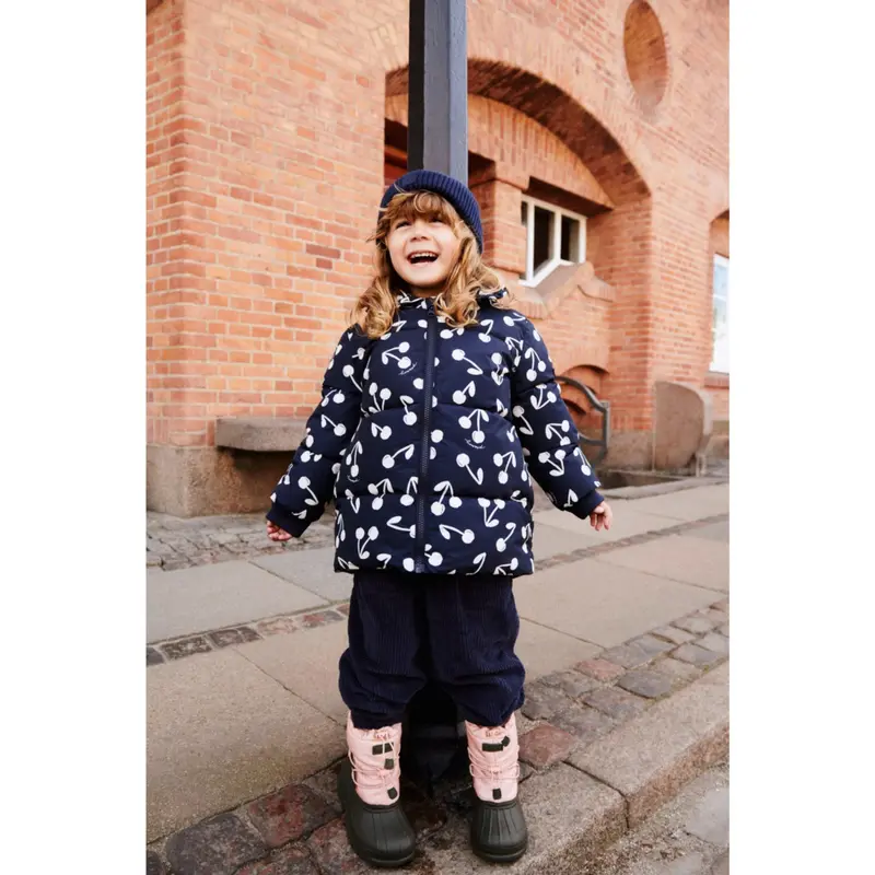 Liewood Cherry Blossom / Classic Navy Anemone Long Jacket 3