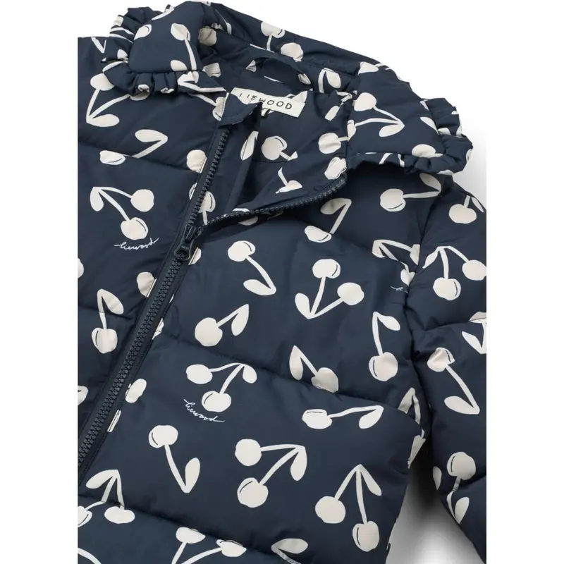 Liewood Cherry Blossom / Classic Navy Anemone Long Jacket 4