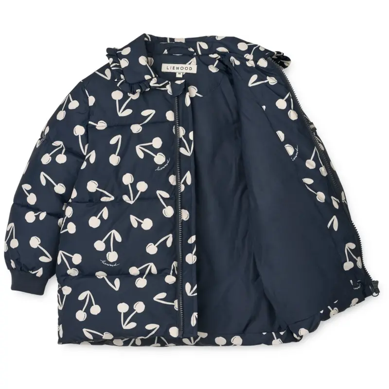 Liewood Cherry Blossom / Classic Navy Anemone Long Jacket 7