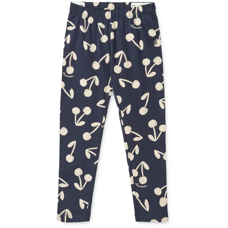 Liewood Cherry Blossom / Classic Navy Marie Printed Leggings 1