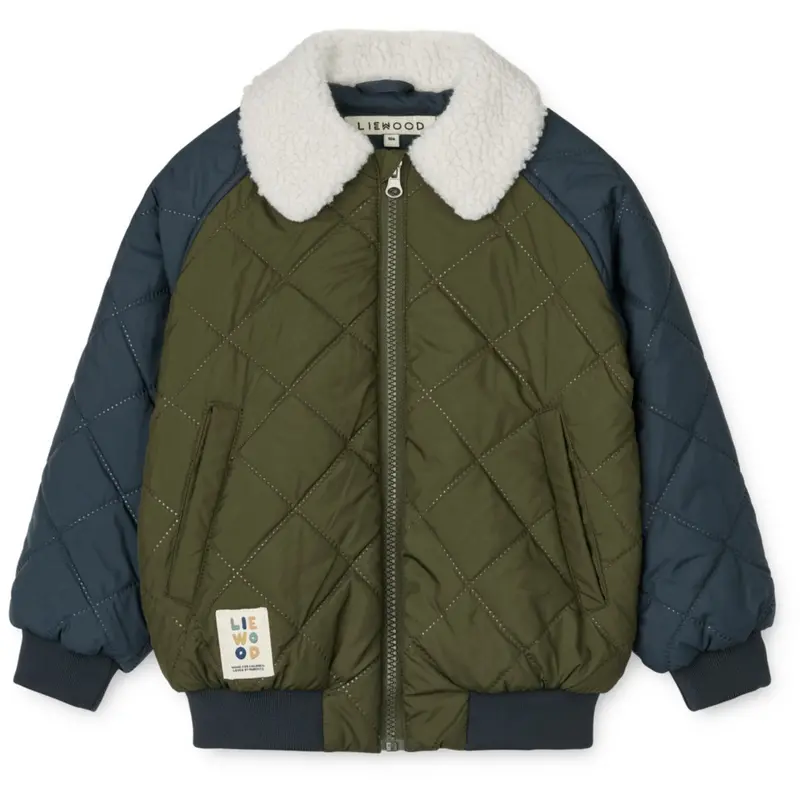 Liewood Classic Navy / Army Brown Mira Jacket 1