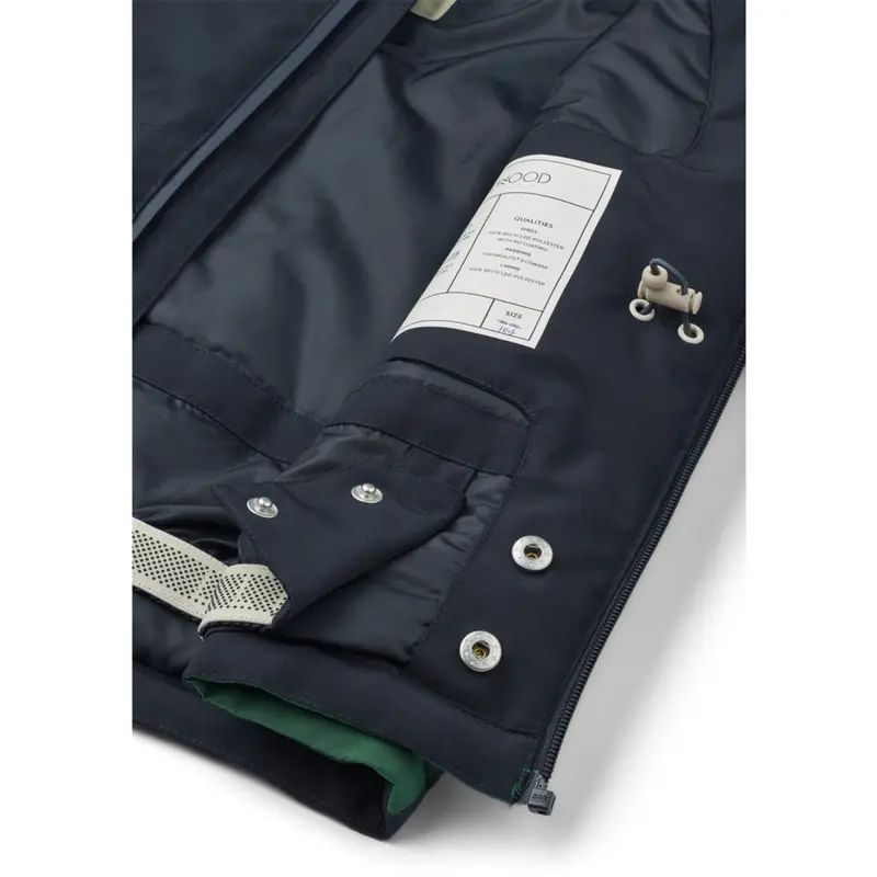 Liewood Classic Navy / Garden Green Kalle Jacket 4