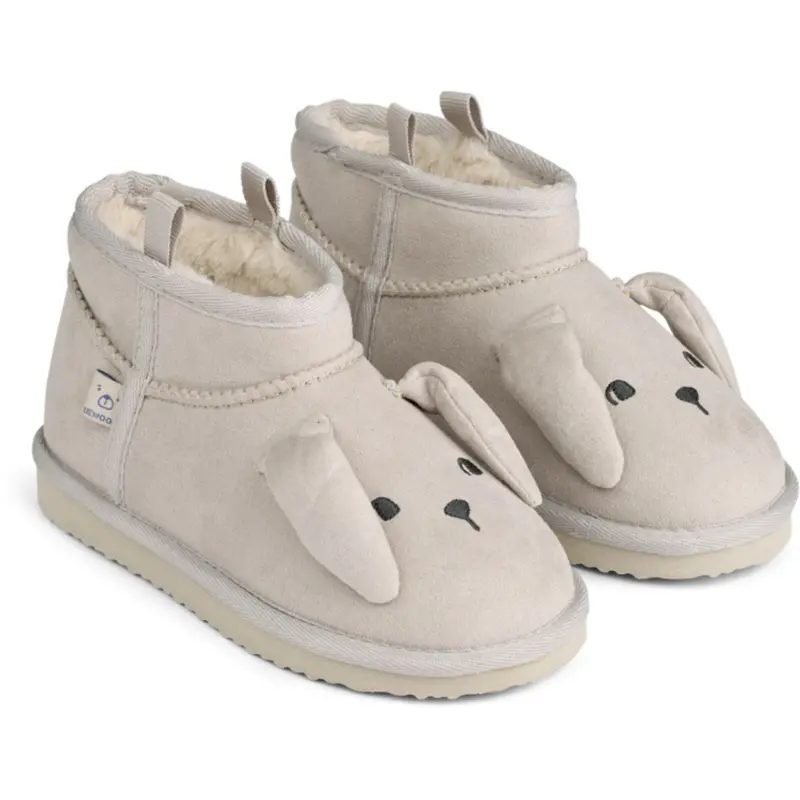 Liewood Dumbo Grey Alban Rabbit Shoes 1
