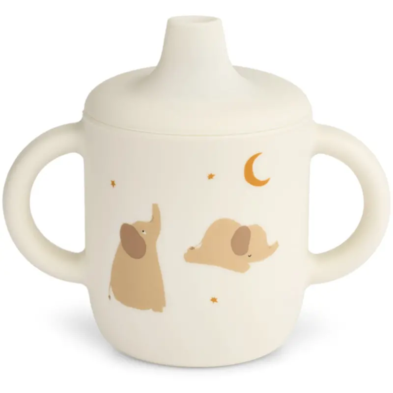Liewood Elephant / Creme De La Creme Neil Sippy Cup 1