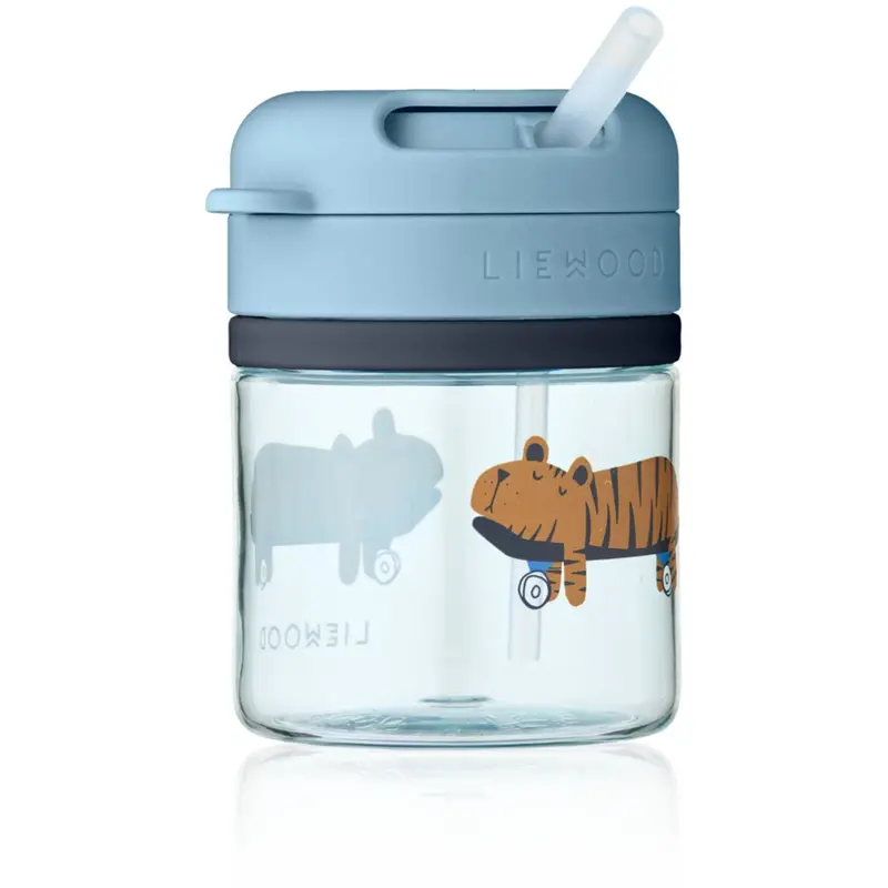 Liewood Fun / Beach Blue Pavia Tritan Straw Cup 280Ml 1