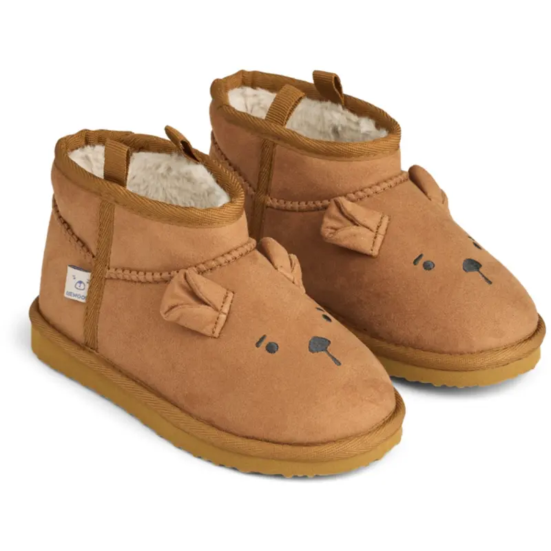 Liewood Golden Caramel Alban Bear Shoes 1