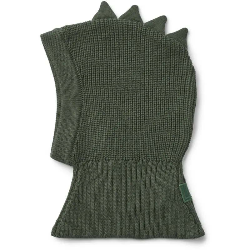 Liewood Hunter Green Hanibal Dino Balaclava 1