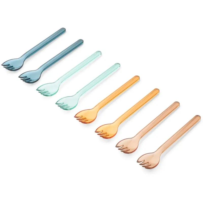 Liewood Indigo Multi Mix Alonso Tritan Fork 8-Pack 1