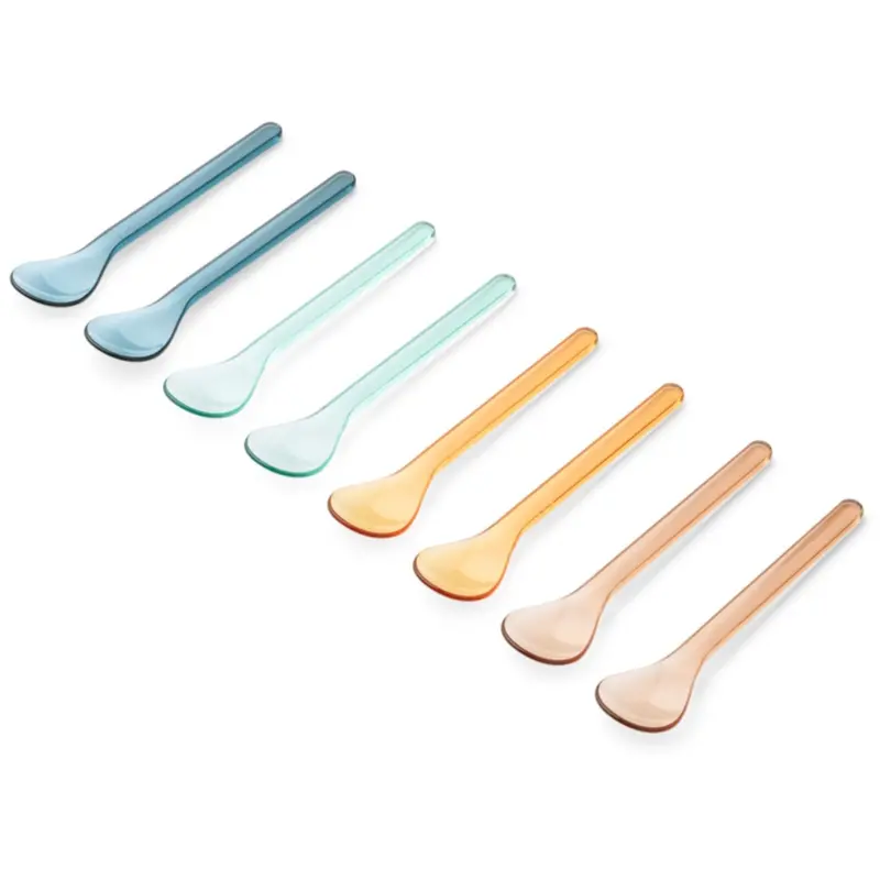 Liewood Indigo Multi Mix Olan Tritan Spoon 8-Pack 1