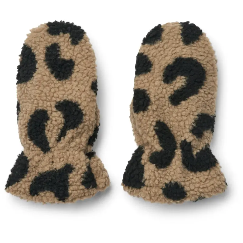 Liewood Mega Leo / Oat Mix Grethe Pile Gloves 1