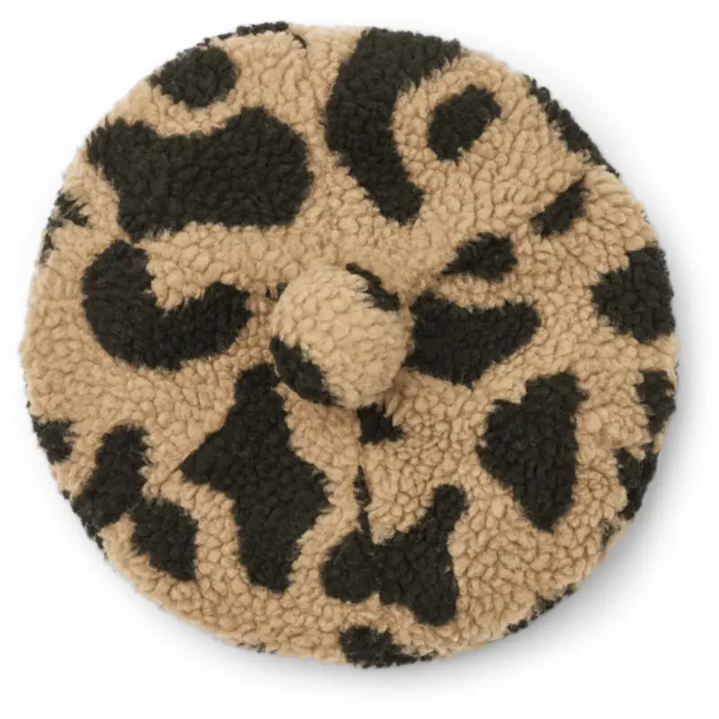 Liewood Mega Leo / Oat Mix Poplar Pile Beret Hat 4