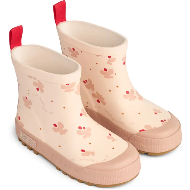 Liewood Mini Butterfly / Apple Blossom Tekla Printed Rainboot 1