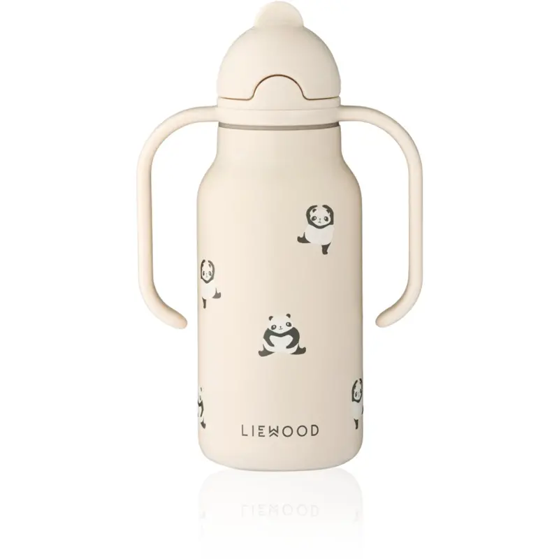 Liewood Mini Panda / Sandy Kimmie Water Bottle 250 Ml 1