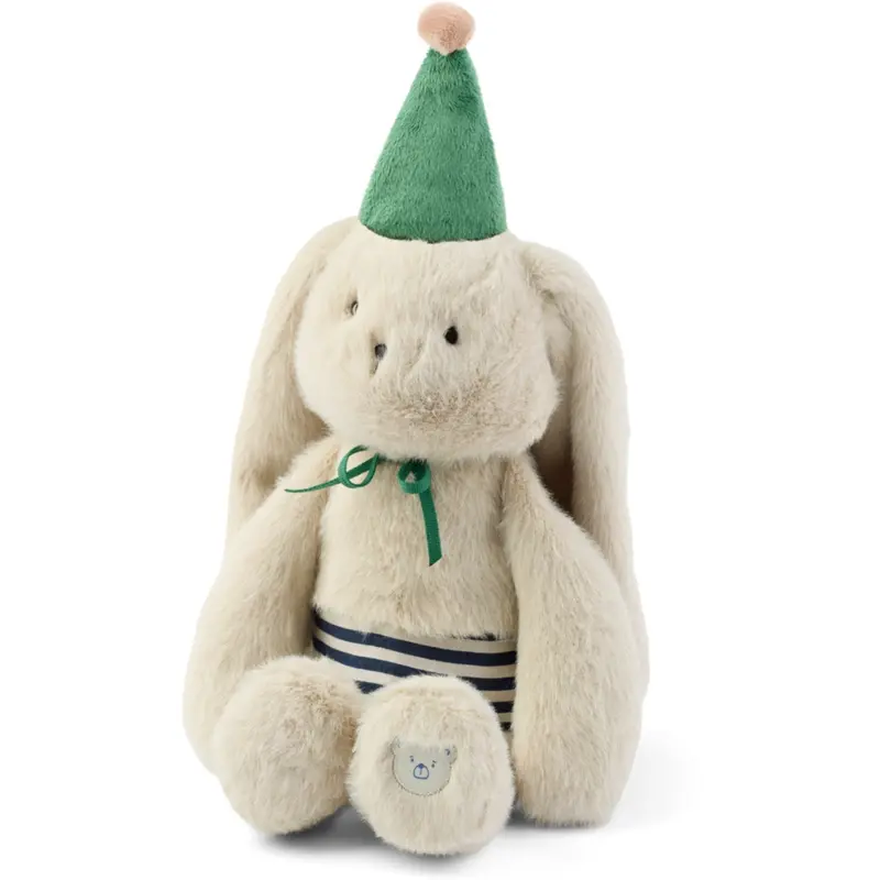 Liewood Mist / Blue Stripe Mix Bertrand Rabbit Celebration Teddy 1
