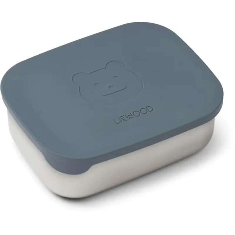Liewood Mr Bear Whale Blue Arthur Lunchbox 1