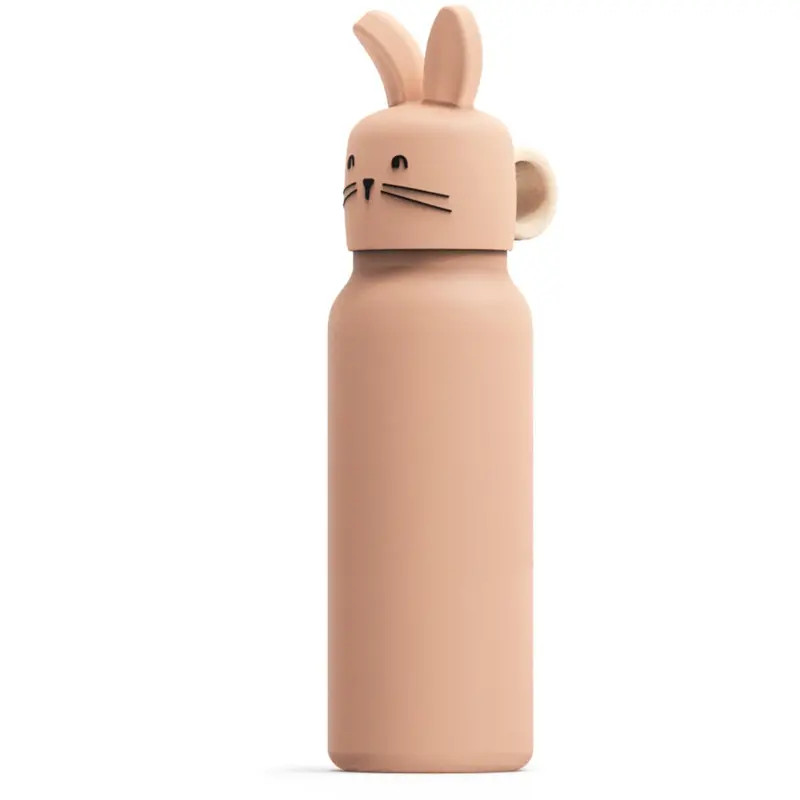Liewood Pale Tuscany Falk Water Bottle With Rabbit Lid 350 Ml 1
