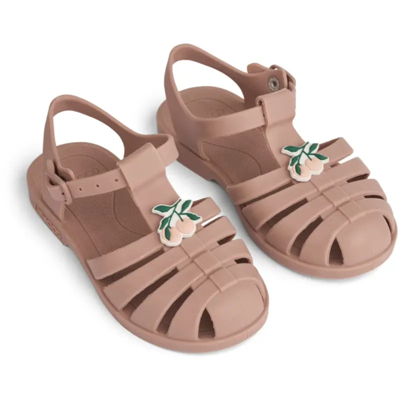 Liewood Peach / Dark Rose Bre Sandals With Charms 1