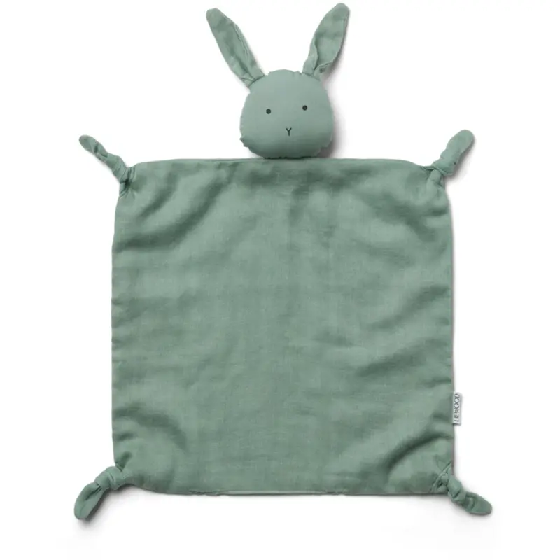 Liewood Rabbit Peppermint Agnete Cuddle Cloth 1
