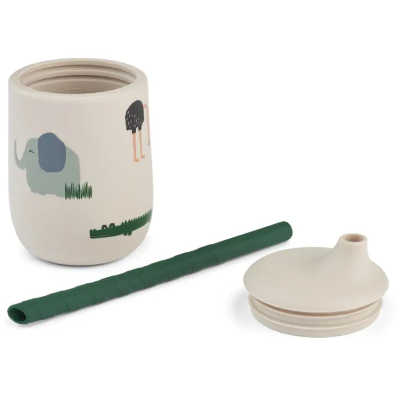 Liewood Safari Sandy Mix Ellis Printed Sippy Cup 230Ml 2