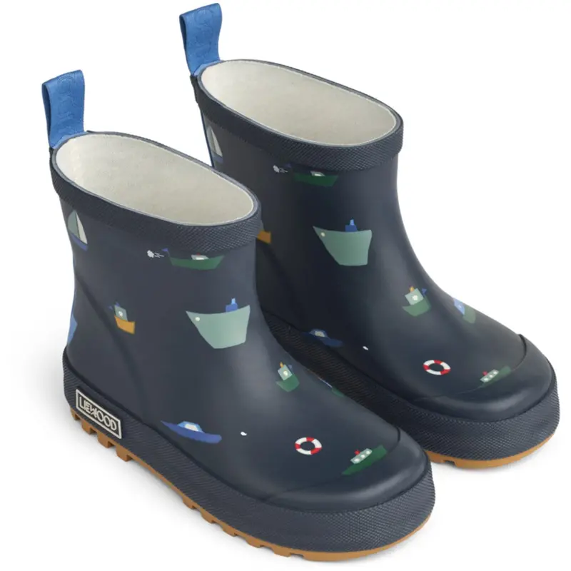 Liewood Sailing / Classic Navy Tekla Printed Rainboot 1