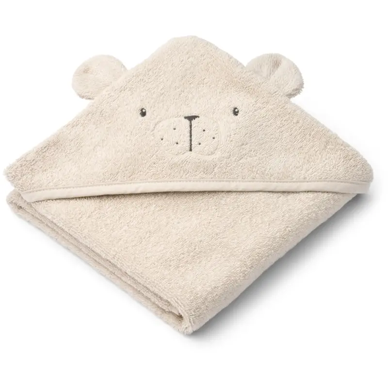 Liewood Sandy Albert Polarbear Hooded Towel 1