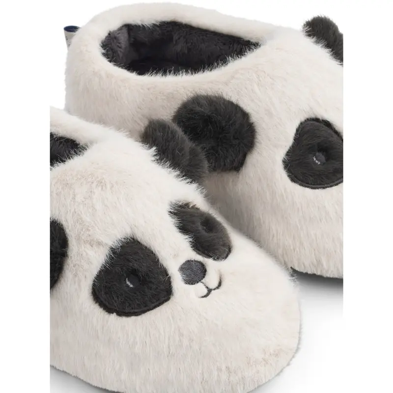 Liewood Sandy / Dark Grey Aviaja Panda Slippers 5