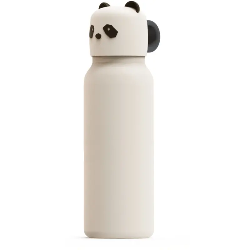 Liewood Sandy Falk Water Bottle With Panda Lid 350 Ml 1